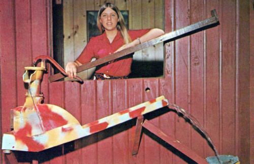 Mystery Hill - Old Post Card (newer photo)